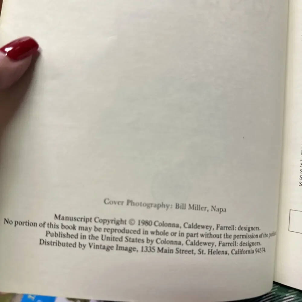 Vintagewise : A Preview‎ of This Year's Great California Wines, Complete with...